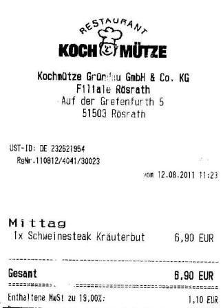 hmle Hffner Kochmtze Restaurant